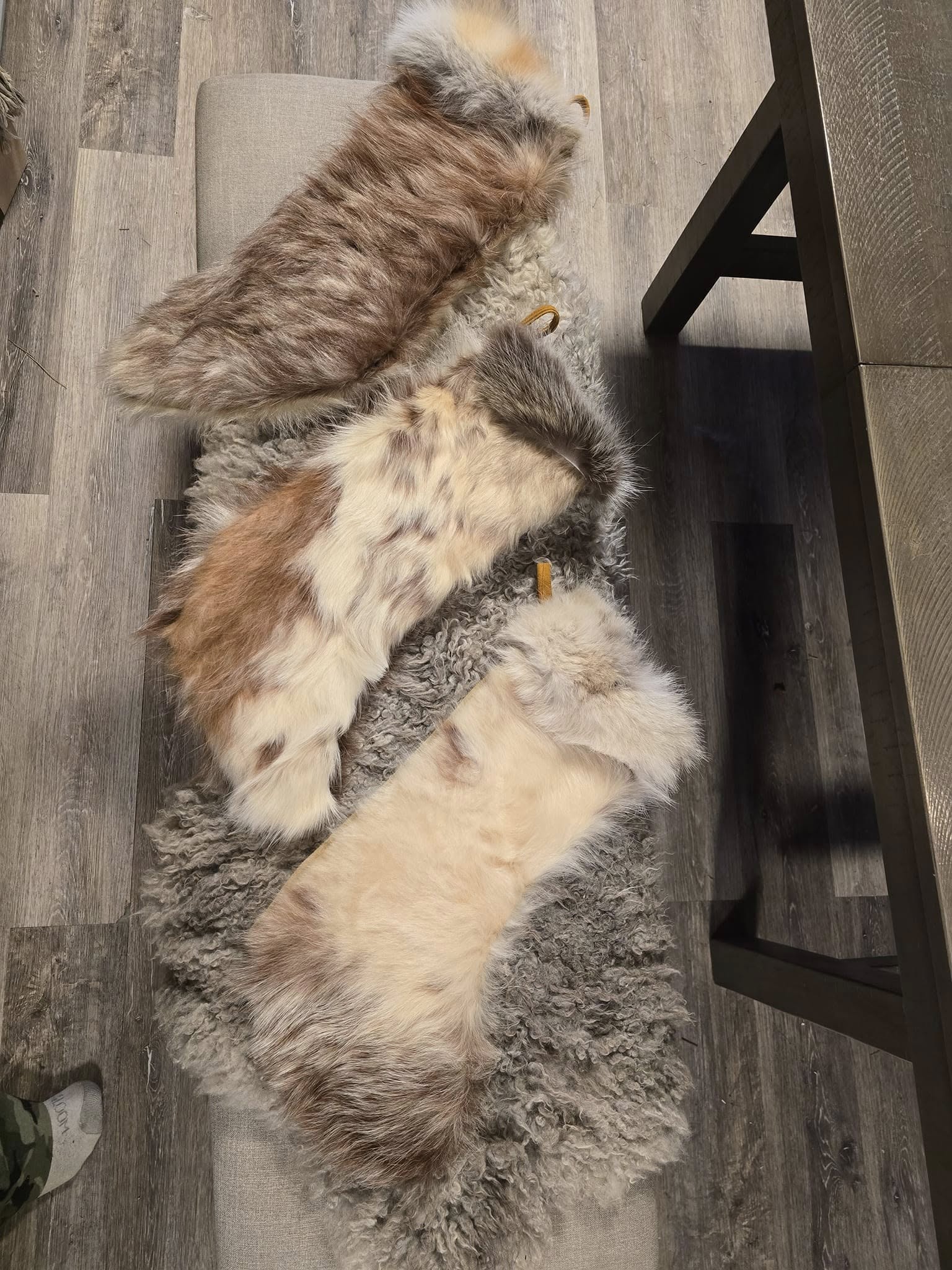 Fur-Check Custom Xmas Stockings image 0